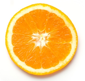 Orangenscheibe